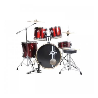 PEAVEY PV 5PC Drum Set Wine Red